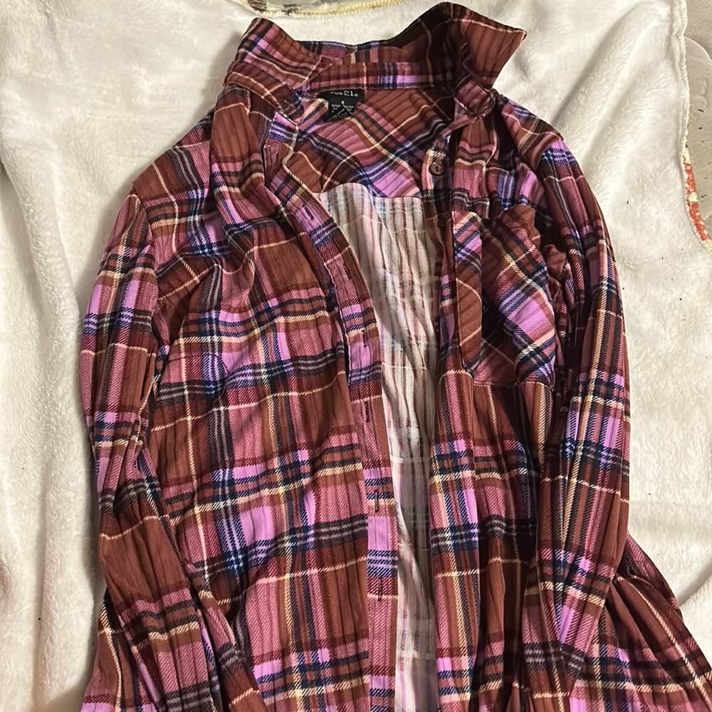 Purple flannel